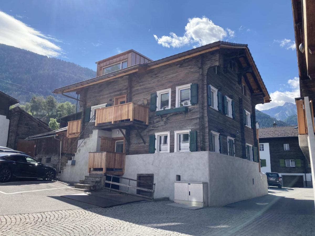 Ferienwohnung Dorfbrunnu Ried-Brig Exterior foto