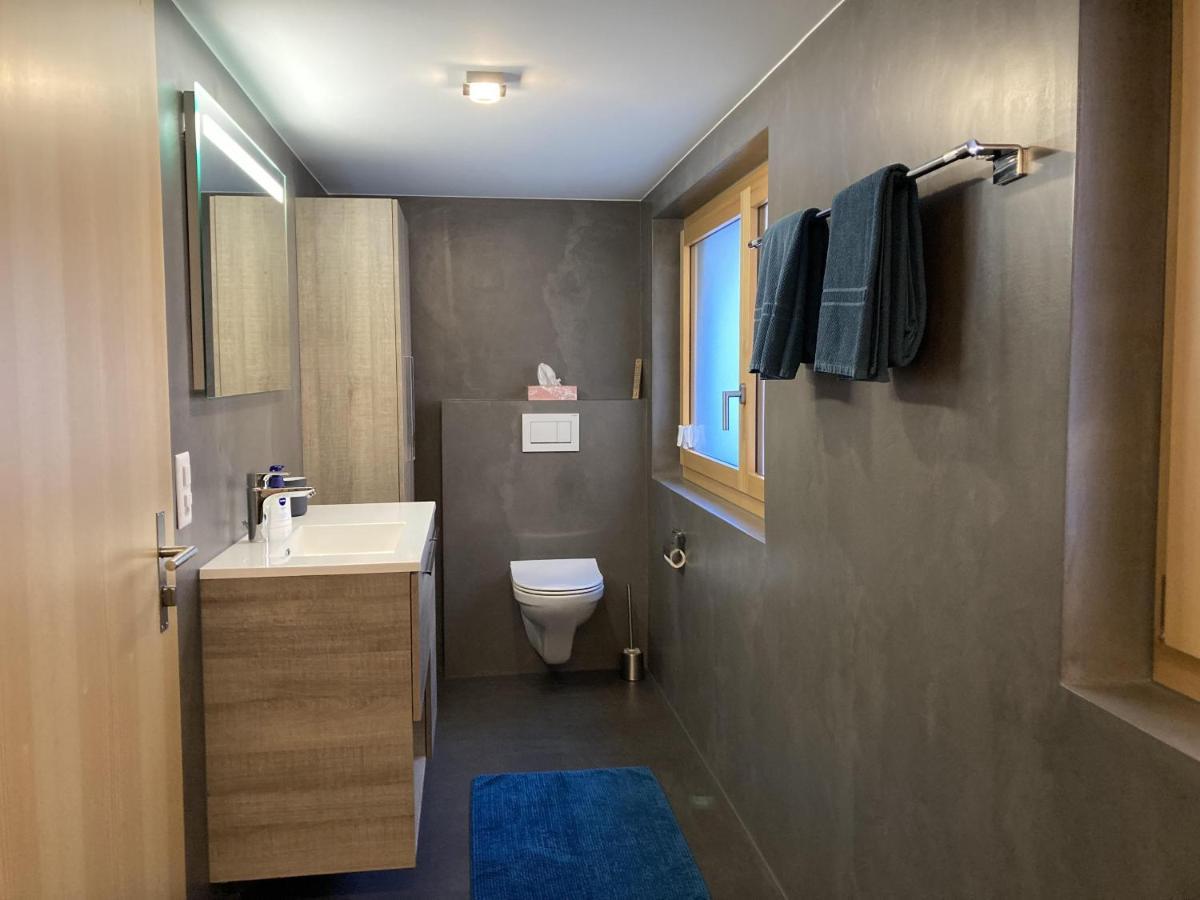 Ferienwohnung Dorfbrunnu Ried-Brig Exterior foto